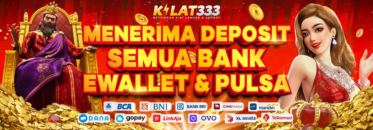 Menerima Deposit Semua Bank, Ewallet & Pulsa